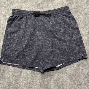 Bear Bottom Shorts Mens XL Blue  5.5" Inseam Elastic Waist Pull On Gym Yoga